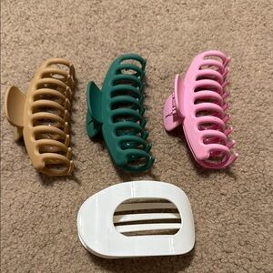 Set of Colorful Hair Clips